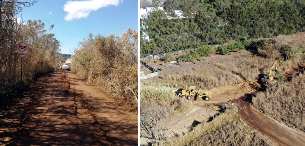 cementos progreso inicia la pavimentación del ingreso al hospital de Villa Nueva CEMPRO