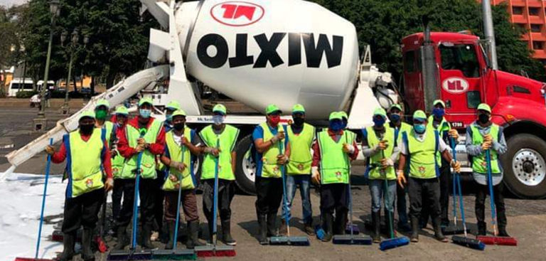 Mixto Listo se une a la municipalidad de Guatemala para limpiar la ciudad CEMPRO Guatemala Cementos Progreso