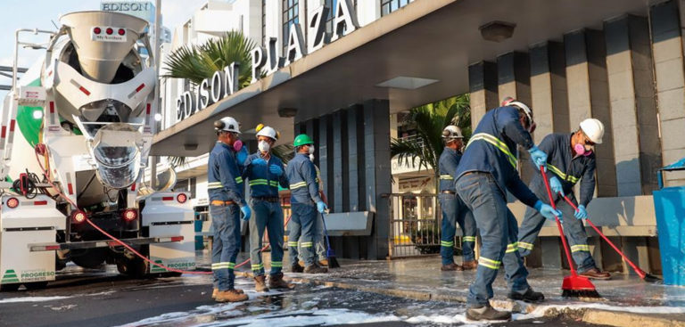 Unidos venceremos- Apoyamos a las autoridades panameñas a reducir riesgos cempro panama cementos progreso