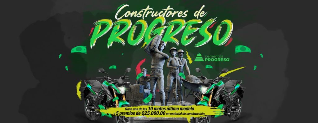 promocion constructores de progreso cementos progreso guatemala