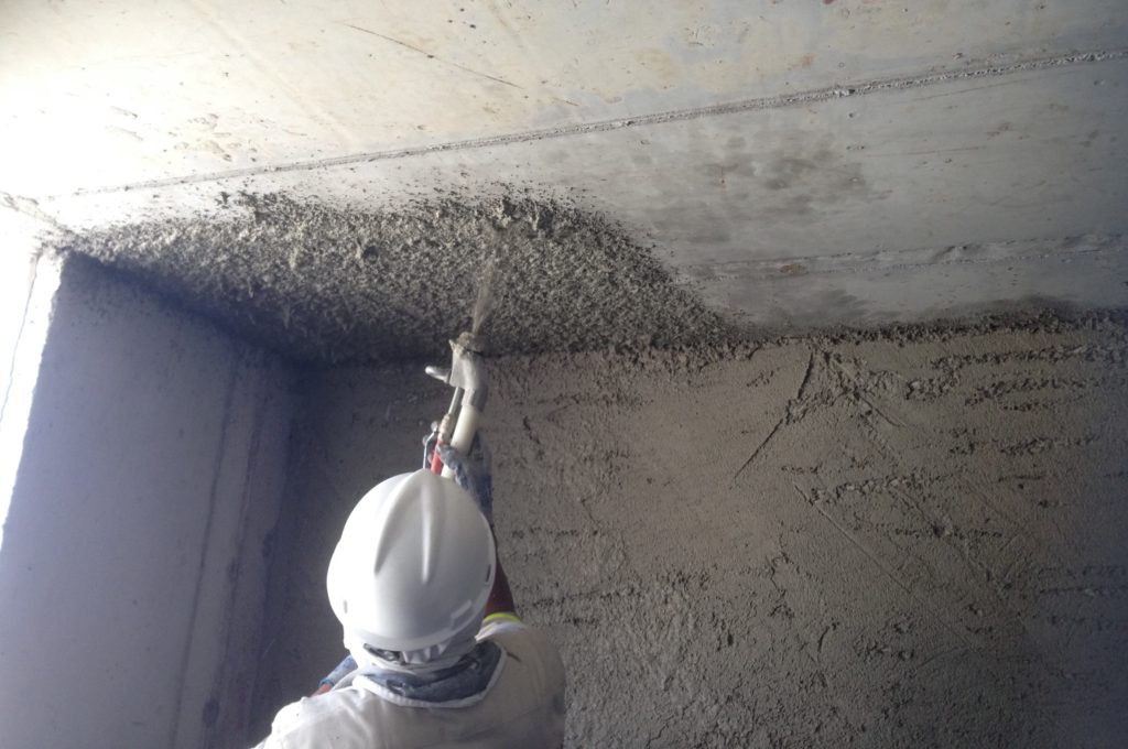 pasos para aplicar un repello con maquina mixto listo cempro cementos progreso latam guatemala