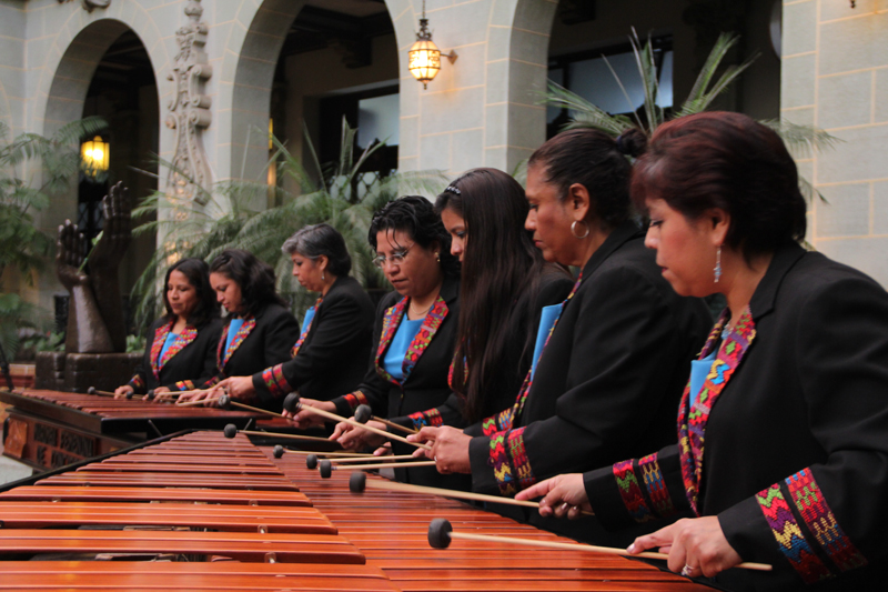 marimba femenina invitacion festival