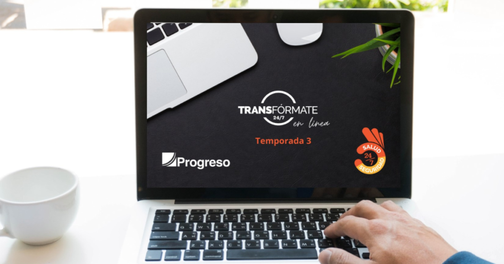 Transformate en línea 3era temporada progreso vida salud ejercicio