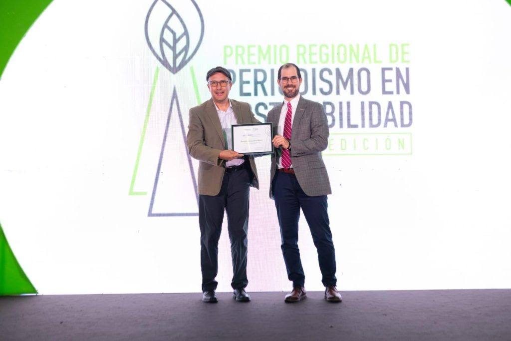 Rodolfo González Mora periodismo de sostenibilidad progreso 2024